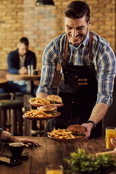 a restaurant waiter